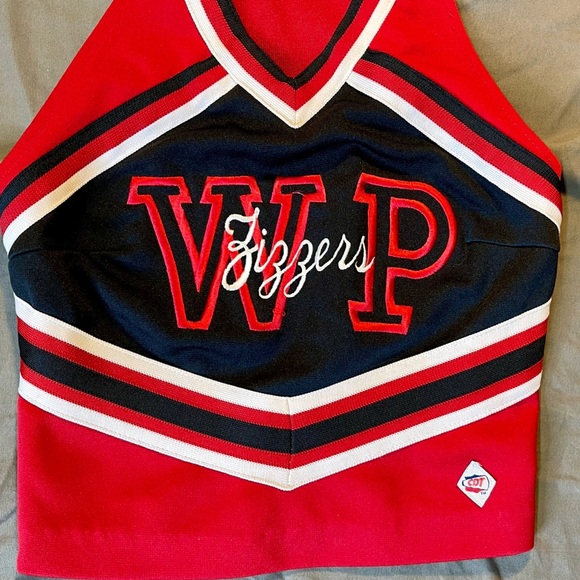 West Plains Zizzers Pro Cheerleading Uniform Cheerleader Costume Girls 14/16 - Picture 3 of 10
